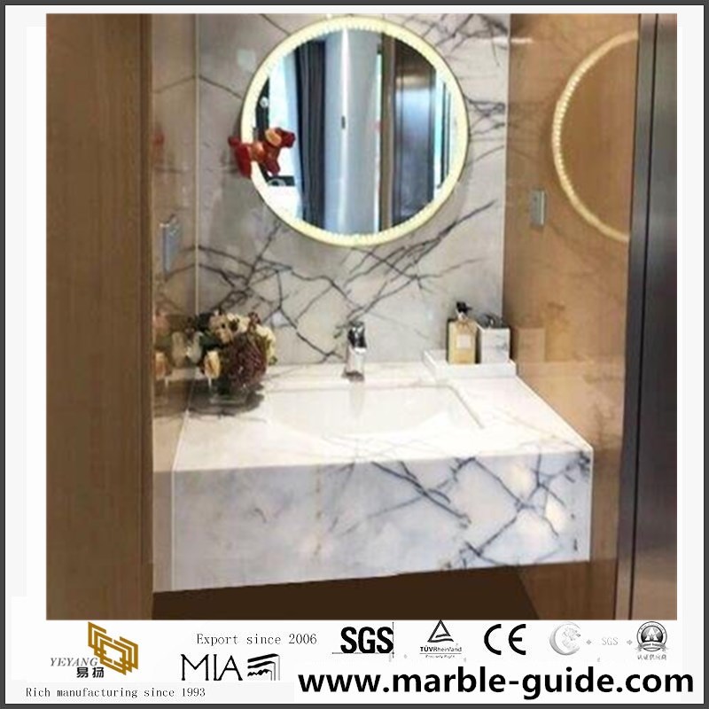 Liac Marble Bathroom Vanity top Projects 