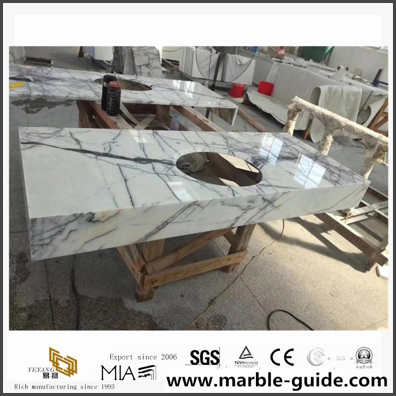 Lilac Marble Bathroom Vanity Tops 