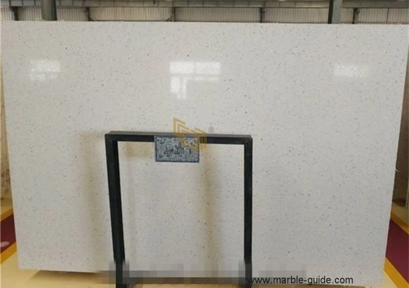 YYT 005 White terrazzo slab for projects