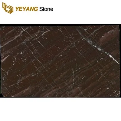 モニカレッドマーブル高級天然石タイル