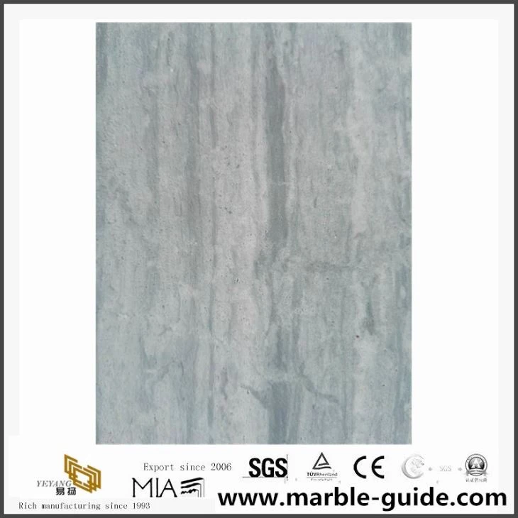 Cheap New China Blue Marble Veins Floor Tile Natural Stone