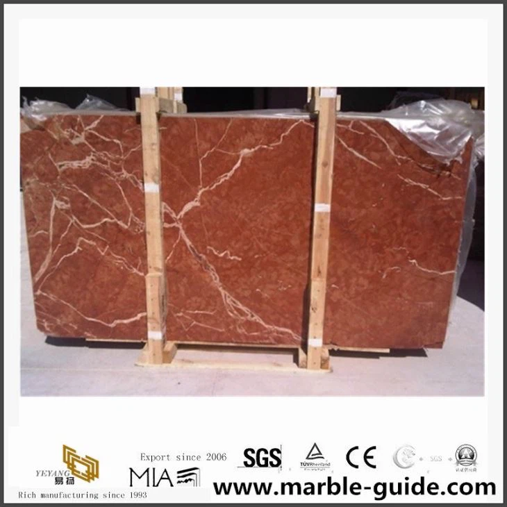 Rosso Alicante Marble / Red Marble Slab For Sale With Cheap Cost