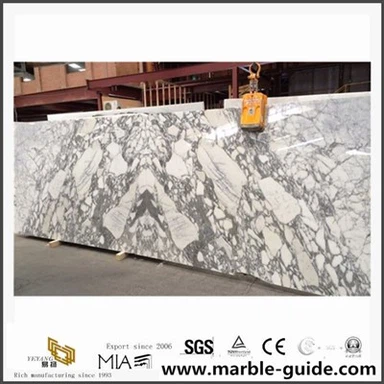 アラベスクヴェラート/カストロホワイトマーブル中国のホットセール建築材料スラブ