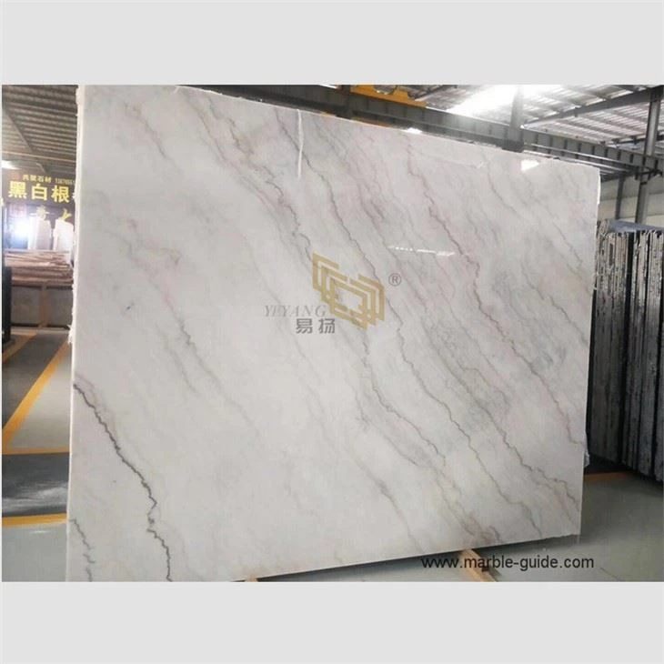 Chinese Carrara White Marble Slabs For Projects