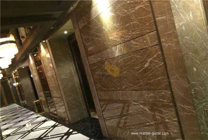 Fantasy Kazoffie Brown Marble Stairs Design